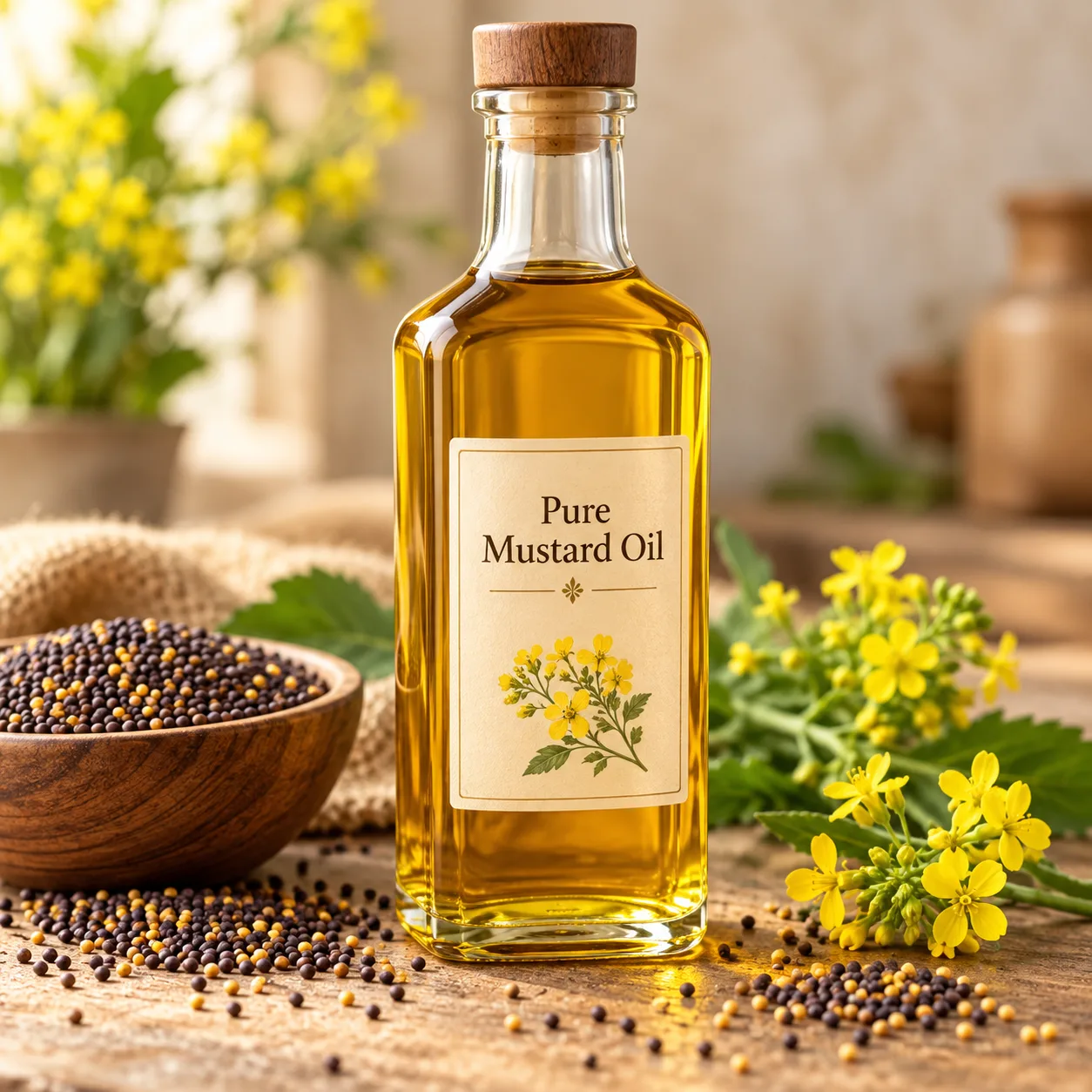 Pure Mustard Oil
